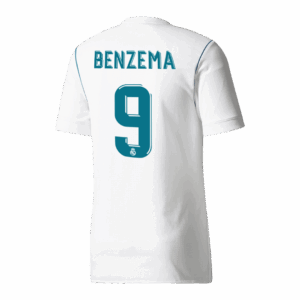 Retro Soccer Jersey BENZEMA #9 Real Madrid Home 2017/18