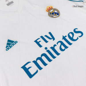 Retro Soccer Jersey SERGIO RAMOS #4 Real Madrid Home Long Sleeve 2017/18 - Image 7