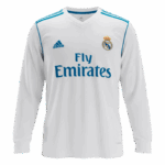 652654_3 Retro Soccer Jersey RONALDO #7 Real Madrid Home Long Sleeve 2017/18