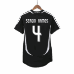 652698_1 Retro Soccer Jersey SERGIO RAMOS #4 Real Madrid Away 2006/07