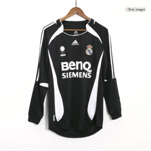 Retro Soccer Jersey Real Madrid Away Long Sleeve 2006/07