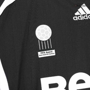 Retro Soccer Jersey Real Madrid Away Long Sleeve 2006/07 - Image 5