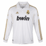 Retro Soccer Jersey Real Madrid Home Long Sleeve 2011/12