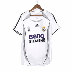 Retro Soccer Jersey Real Madrid Home 2006/07