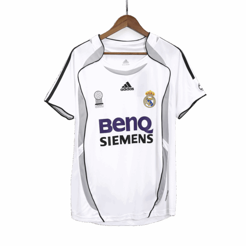 Retro Soccer Jersey Real Madrid Home 2006/07