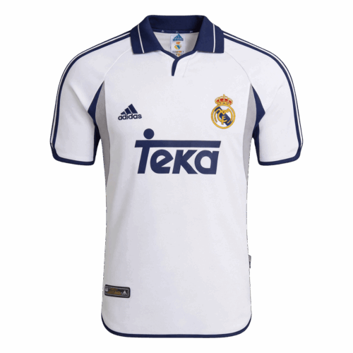 Retro Soccer Jersey Real Madrid Home 2000/01