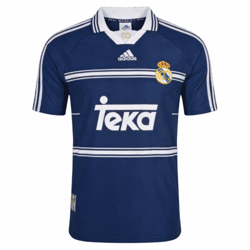 Retro Soccer Jersey Real Madrid Away 1998/99