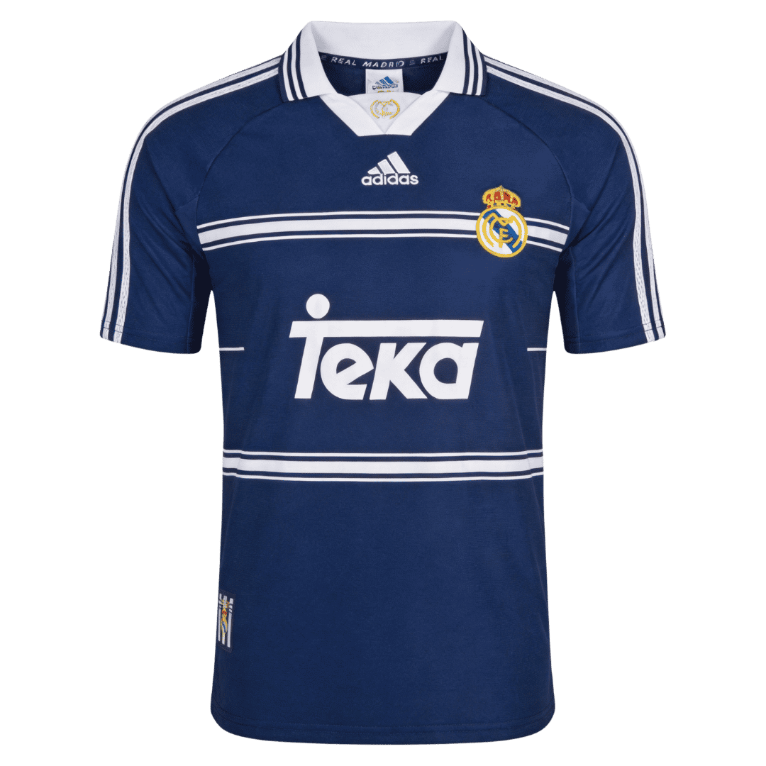 666666_1 Retro Soccer Jersey Real Madrid Away 1998/99