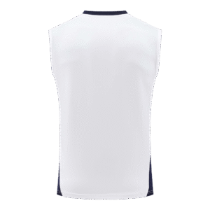 Real Madrid Pre-Match Sleeveless Top 2024/25 White