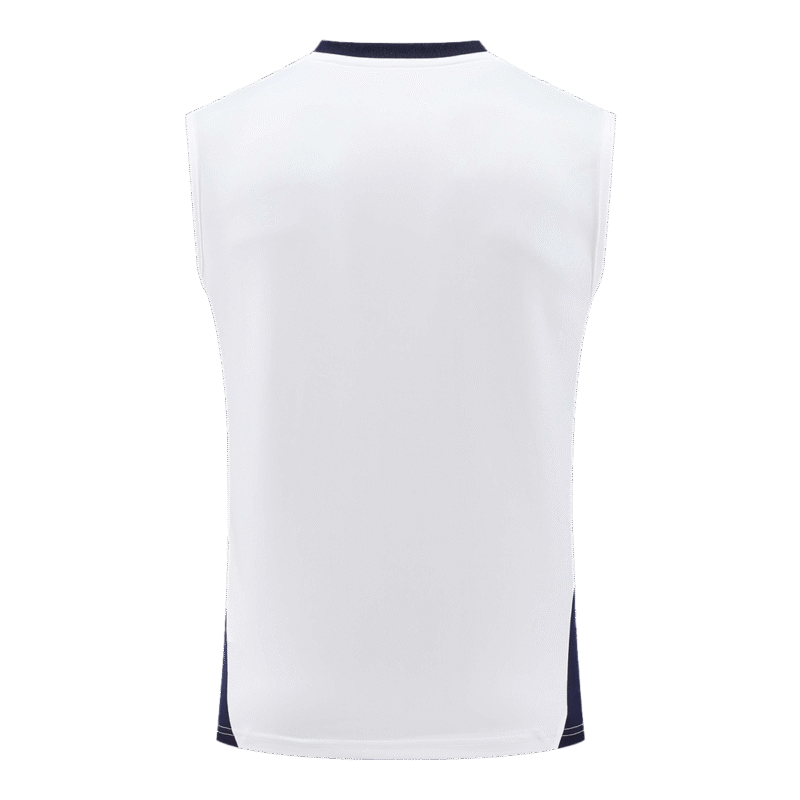 Real Madrid Pre-Match Sleeveless Top 2024/25 White