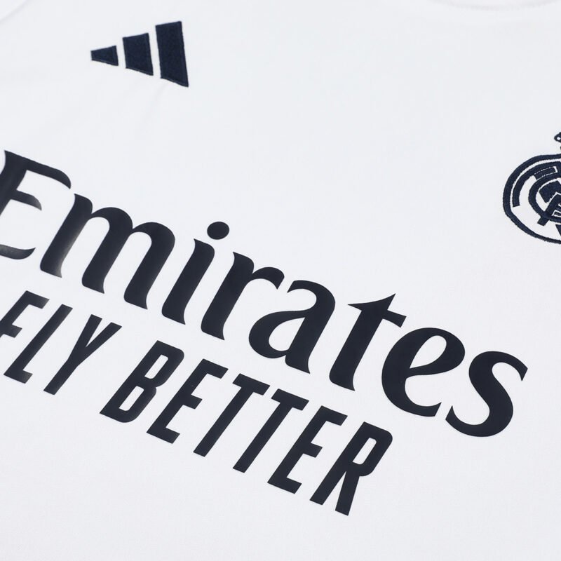 Real Madrid Pre-Match Sleeveless Top 2024/25 White