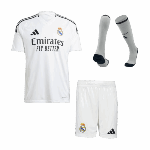 Real Madrid Home Jerseys Full Kit