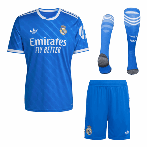 Real Madrid Third Away Jerseys Full Kit 2025/26
