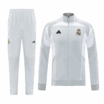 Real Madrid Jacket Tracksuit 2025/26 Gray