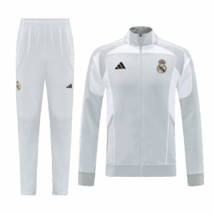 Real Madrid Jacket Tracksuit 2025/26 Gray