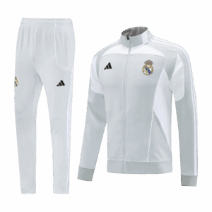 Real Madrid Jacket Tracksuit 2025/26 Gray - Image 2