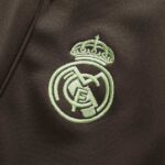 Real Madrid 1/4 Zip Tracksuit 2025/26 Green