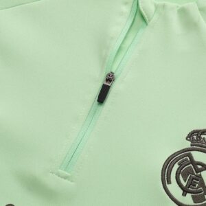 Real Madrid 1/4 Zip Tracksuit 2025/26 Green - Image 5