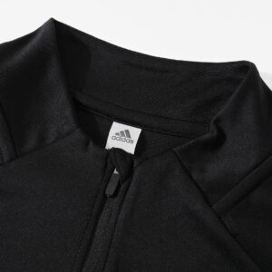 Real Madrid 1/4 Zip Tracksuit 2025/26 Black - Image 7