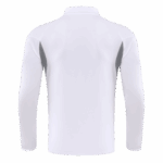 Real Madrid 1/4 Zip Tracksuit 2025/26 Kids White