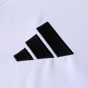 Real Madrid 1/4 Zip Tracksuit 2025/26 Kids White - Image 8