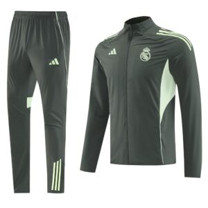 Real Madrid Tracksuit 2025/26 Green - Image 2