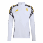 Real Madrid 1/4 Zip Tracksuit 2025/26 Kids White