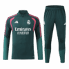 Real Madrid 1/4 Zip Tracksuit 2026/27 Kids Green