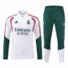 Real Madrid 1/4 Zip Tracksuit 2026/27 White