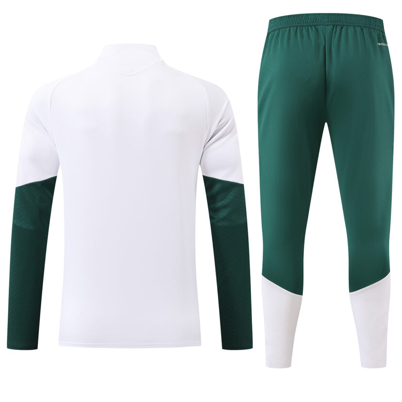 Real Madrid 1/4 Zip Tracksuit 2026/27 White