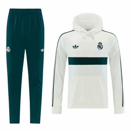 Real Madrid Hoodie Tracksuit 2026/27 White