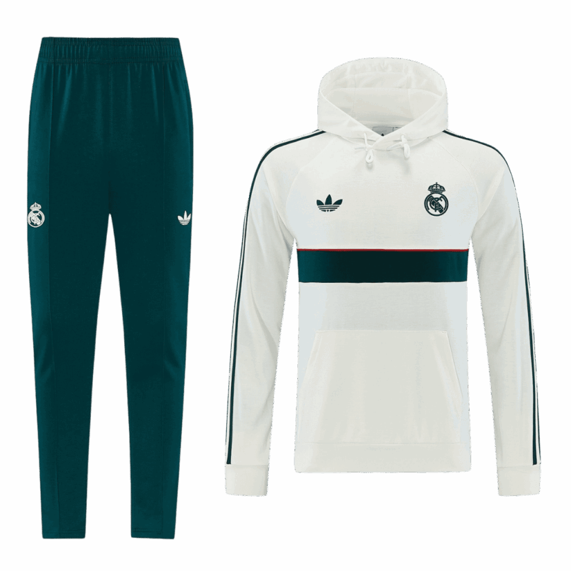 Real Madrid Hoodie Tracksuit 2026/27 White