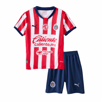 Chivas Home Kids Soccer Jerseys Kit