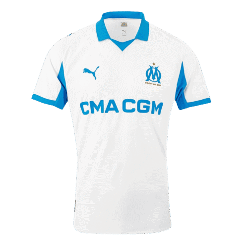 Marseille Home Authentic Soccer Jersey 2025/26