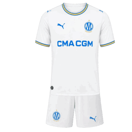 Marseille Home Kids Soccer Jerseys Kit 2026/27