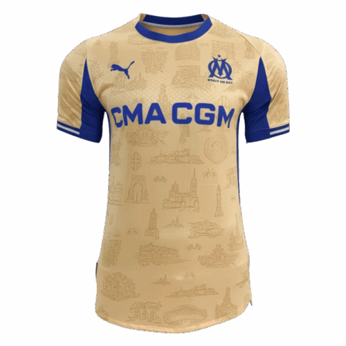 Marseille Fourth Away Player Version Jersey 2025/26