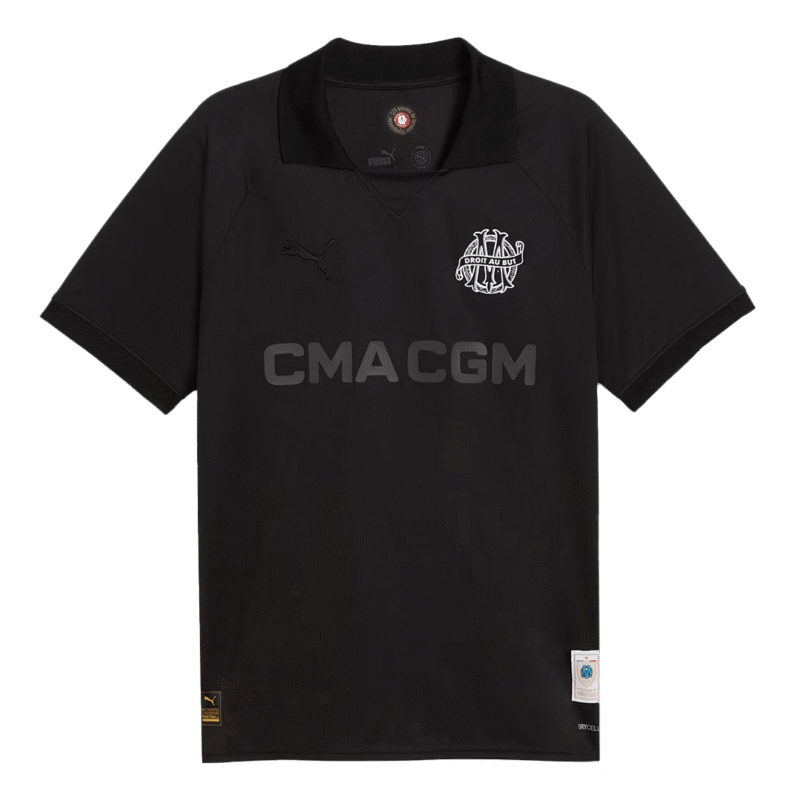 Marseille Goalkeeper Soccer Jersey 2024/25 Black - 125th Anniversary