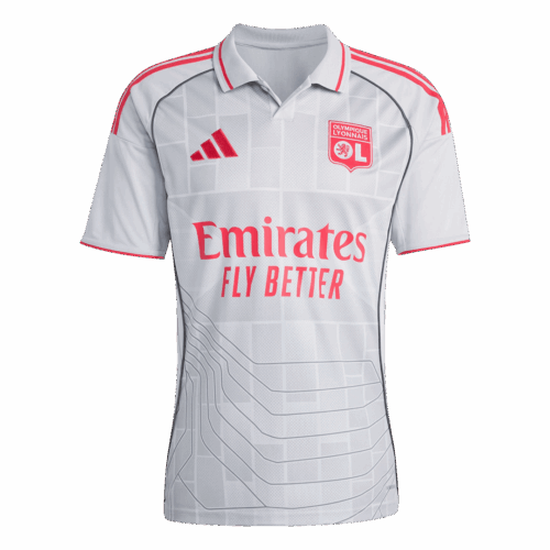 Olympique Lyonnais Third Away Soccer Jersey 2025/26
