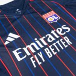 Olympique Lyonnais Away Authentic Soccer Jersey 2025/26