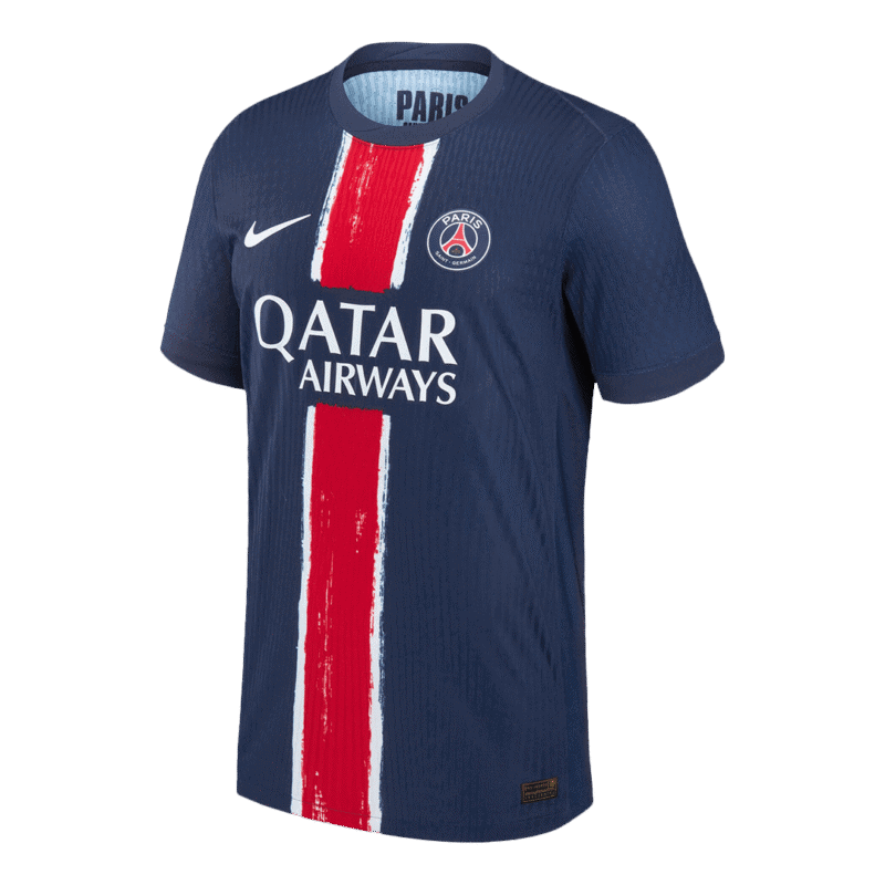 O.DEMBÉLÉ #10 PSG Home Authentic Soccer Jersey 2024/25