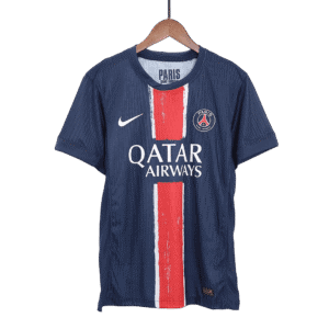 O.DEMBÉLÉ #10 PSG Home Authentic Soccer Jersey 2024/25 - UCL
