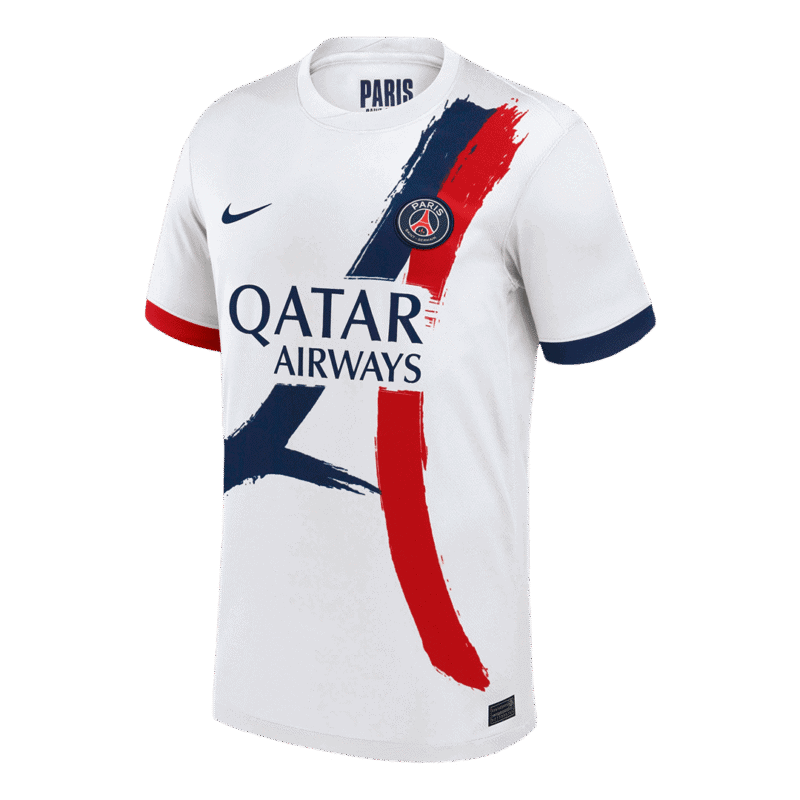 O.DEMBÉLÉ #10 PSG Away Soccer Jersey 2024/25 - UCL