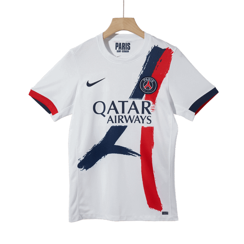 O.DEMBÉLÉ #10 PSG Away Soccer Jersey 2024/25 - UCL