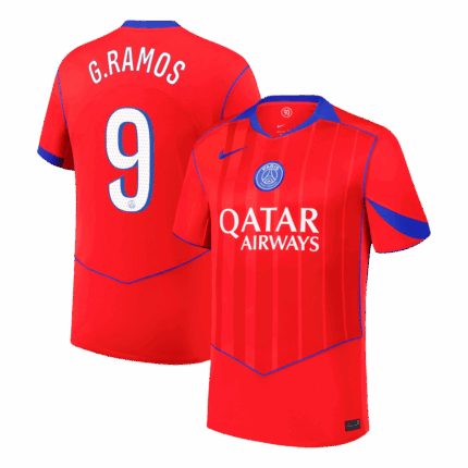 G.RAMOS #9 PSG Third Away Soccer Jersey 2025/26