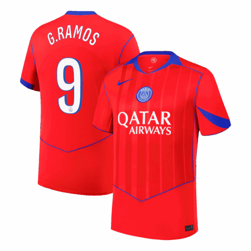 G.RAMOS #9 PSG Third Away Soccer Jersey 2025/26