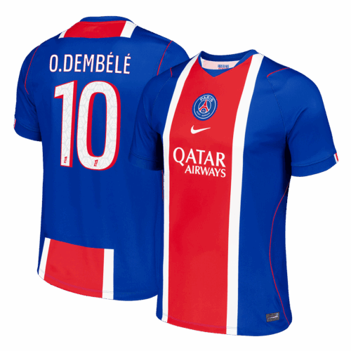 O.DEMBÉLÉ #10 PSG Home Soccer Jersey 2026/27