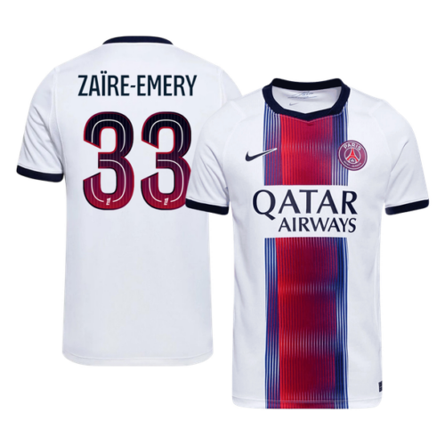 ZAÏRE-EMERY #33 PSG Away Soccer Jersey 2026/27