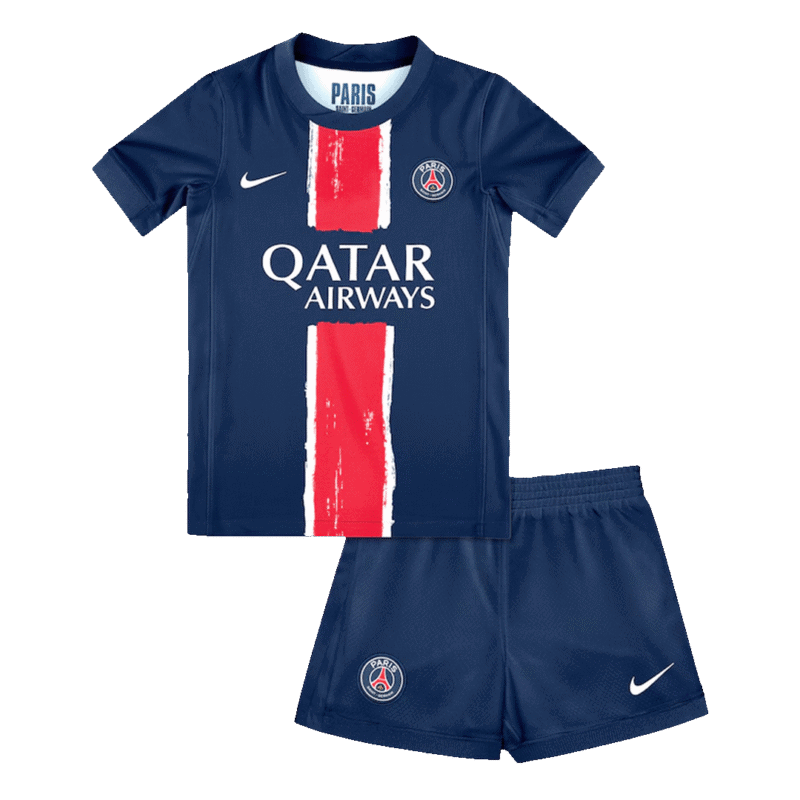 PSG Home Kids Soccer Jerseys Kit 2024/25