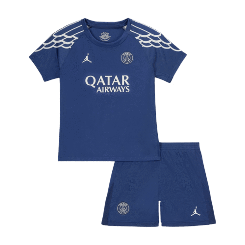 PSG Fourth Away Kids Soccer Jerseys Kit 2024/25