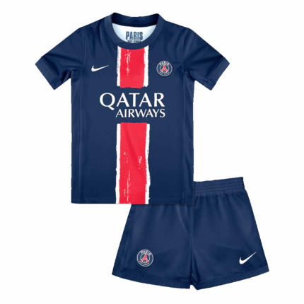 PSG Home Kids Soccer Jerseys Kit